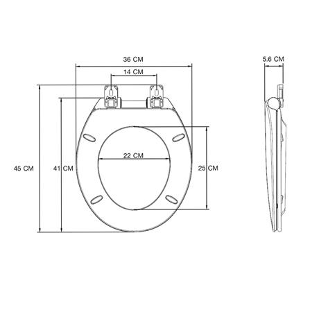 ฝารองนั่ง SLOW CLOSE MOYA HY-PP18_4