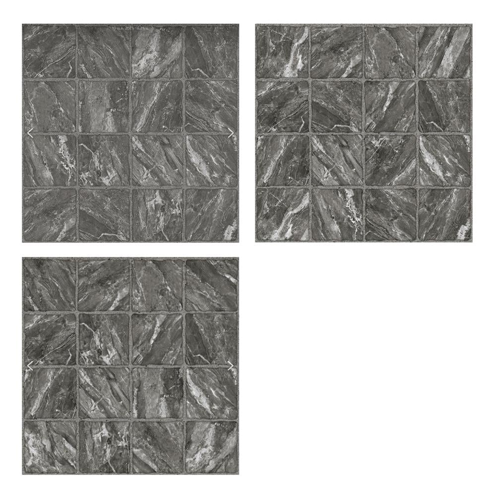 กระเบื้องพื้น 16x16นิ้ว DURAGRES ฮากีบิส เทาเข้ม A 0.96 ตร.ม.