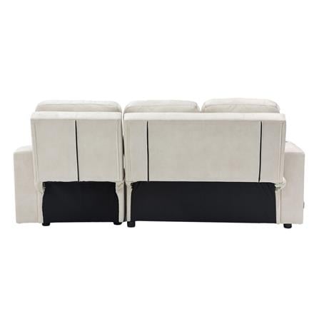โซฟาเข้ามุมขวา SB FURNITURE REINDEER 19242069 สีครีม_4