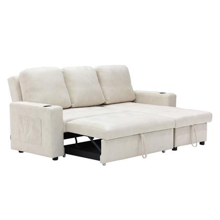 โซฟาเข้ามุมขวา SB FURNITURE REINDEER 19242069 สีครีม_3