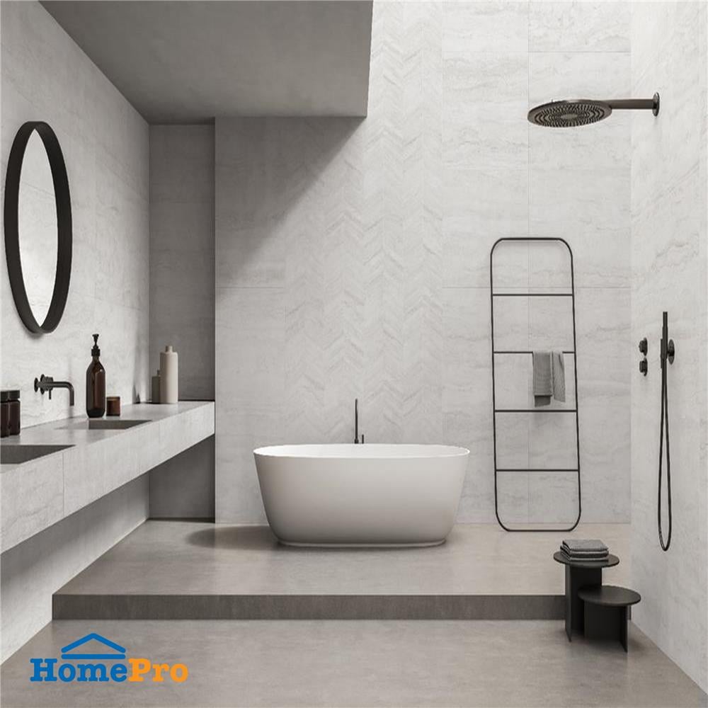 กระเบื้องพื้นพอร์ซเลน 60x120 ซม. COTTO ซิริโอโซ่ ขาว PM 1.44 ตร.ม.