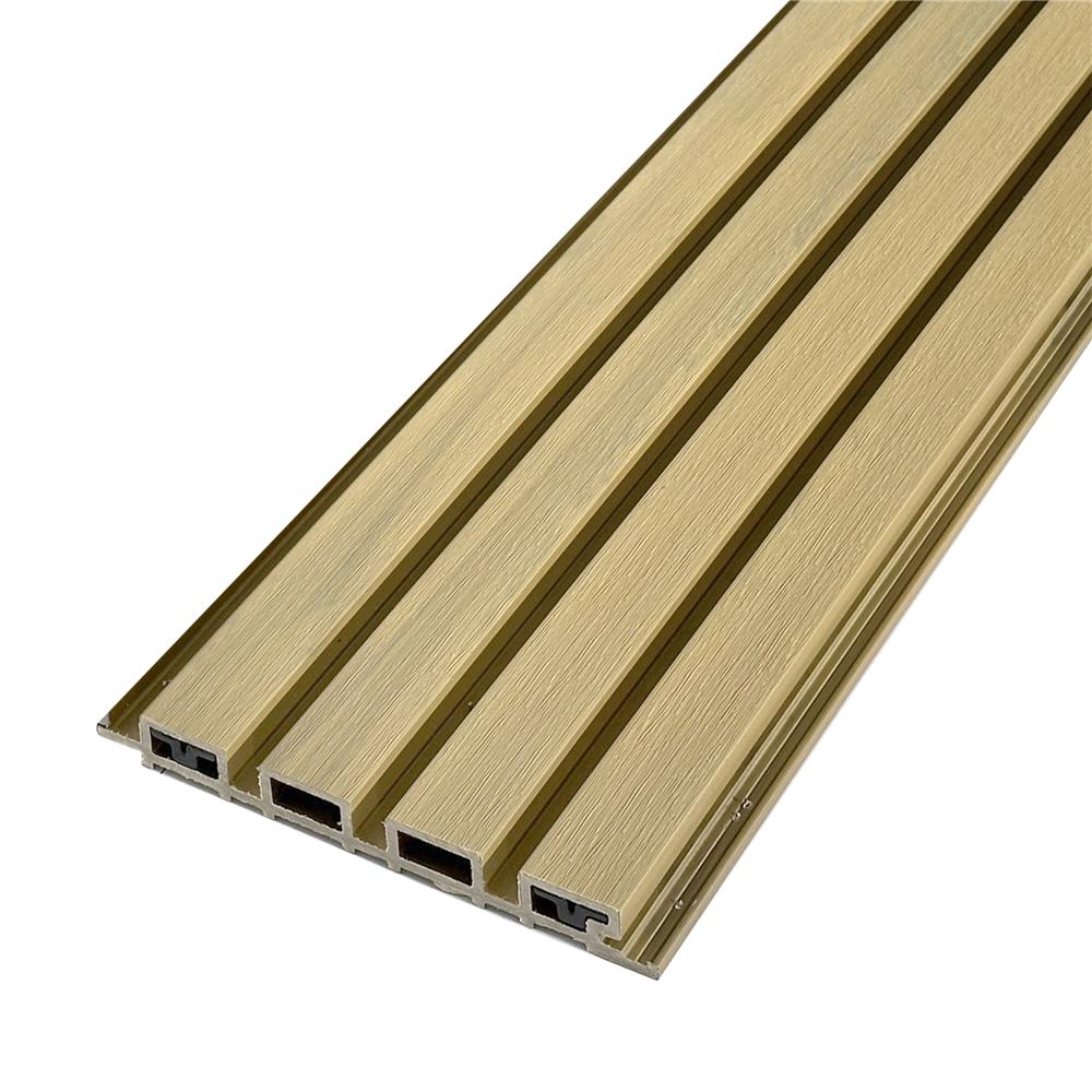 รั้วบังตาทึบ SUNSHIELD F124 SET A 1.0x2.4 ม. สีโอ๊ค