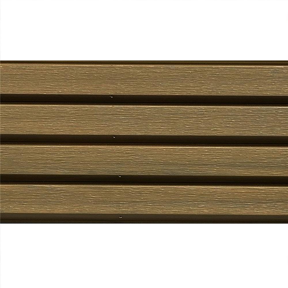 รั้วบังตาทึบ SUNSHIELD F830 SET A 0.8x3.0 ม. สีวอลนัท