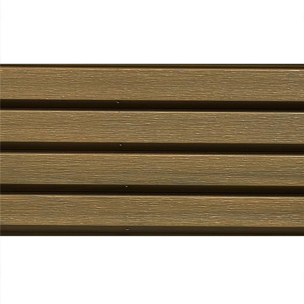 รั้วบังตา SUNSHIELD F124 SET B 1.0x2.4 ม. สีวอลนัท