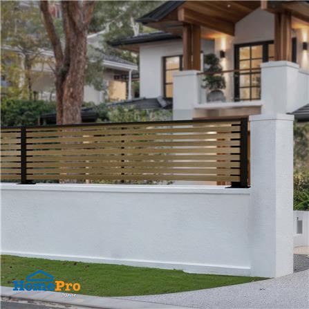 รั้วบังตา SUNSHIELD S124 SET A 1.0x2.4 ม. สีวอลนัท_3