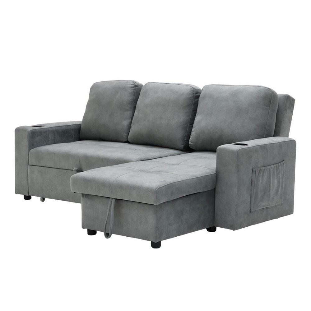 โซฟาเข้ามุมขวา SB FURNITURE REINDEER 19242068 สีเทา