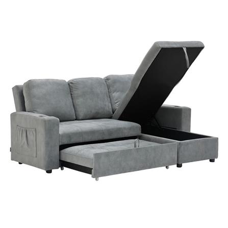 โซฟาเข้ามุมขวา SB FURNITURE REINDEER 19242068 สีเทา_2