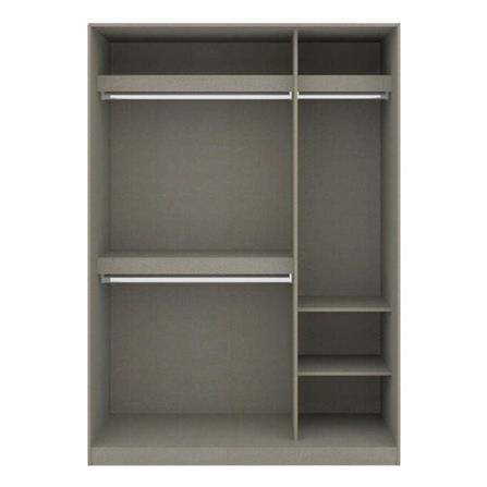 ตู้เสื้อผ้าบานเลื่อน KONCEPT BLOX 19222831 150 ซม. สีขาว_1