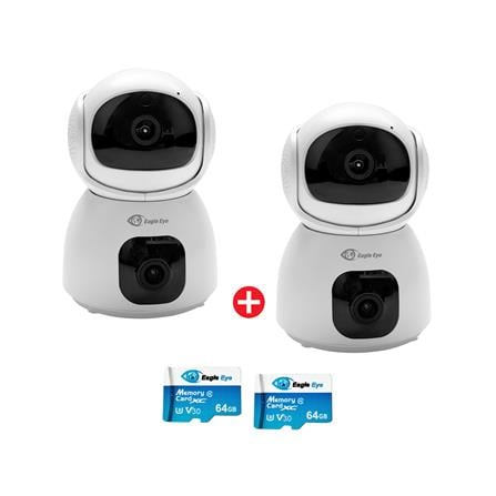 กล้องวงจรปิดภายใน 2 เลนส์ Eagle Eye EG-AT253D1 3+3MP 3 ล้านพิกเซล 1 แถม 1_0