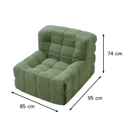 โซฟา FURDINI WAFFLE สีเขียว_9