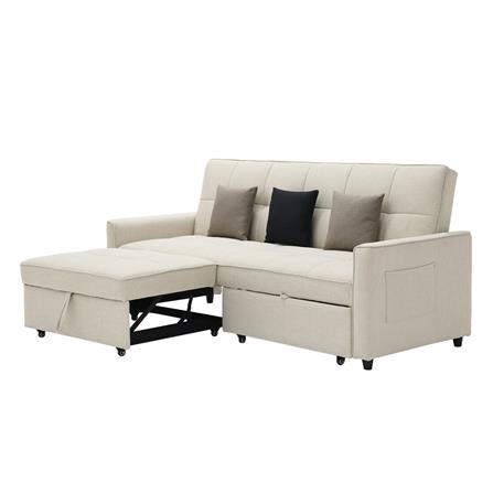 โซฟาเบด 3 ที่นั่ง SB FURNITURE CALINA 19241567 สีครีม_2