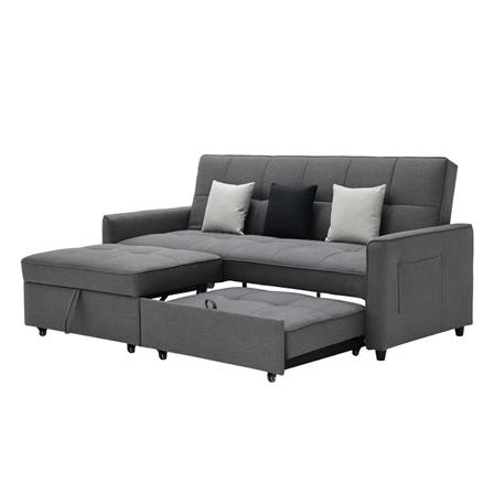 โซฟาเบด 3 ที่นั่ง SB FURNITURE CALINA 19241568 สีเทา_2