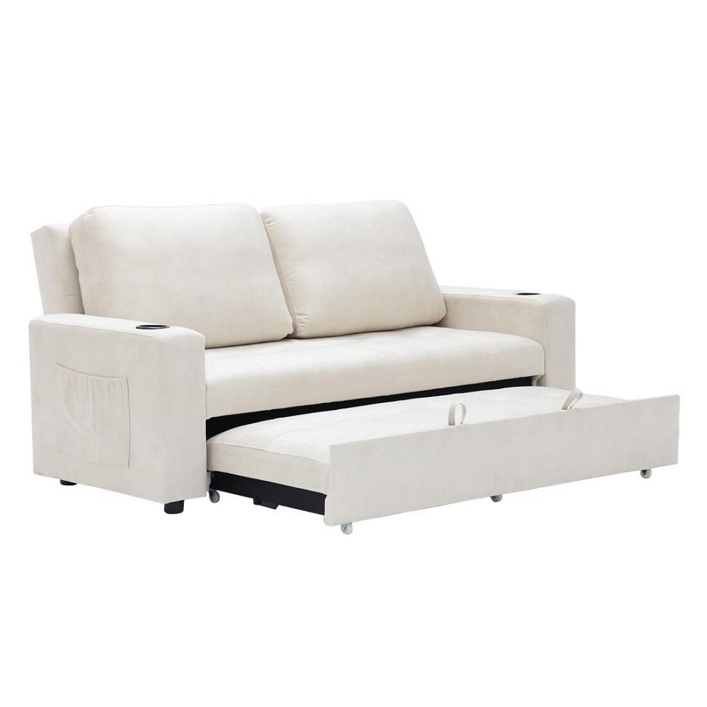 โซฟาเบด 3 ที่นั่ง SB FURNITURE REINDEER 19240983 สีครีม