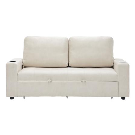 โซฟาเบด 3 ที่นั่ง SB FURNITURE REINDEER 19240983 สีครีม_0