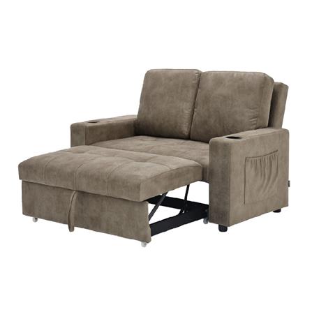 โซฟาเบด 2 ที่นั่ง KONCEPT RAINBOW 19238605 สีน้ำตาล_2