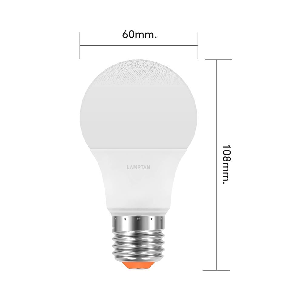 หลอด LED LAMPTAN EYES CARE 9 วัตต์ WARM WHITE E27