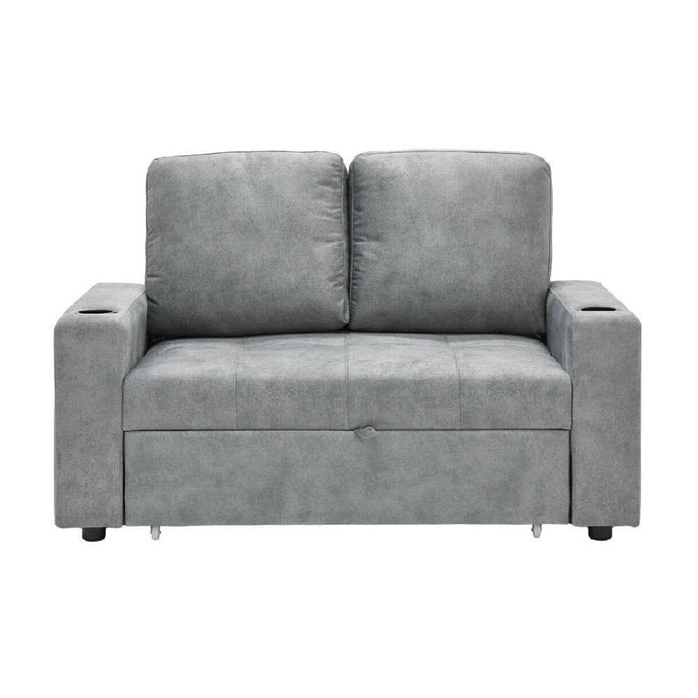 โซฟาเบด 2 ที่นั่ง KONCEPT RAINBOW 19238606 สีเทา