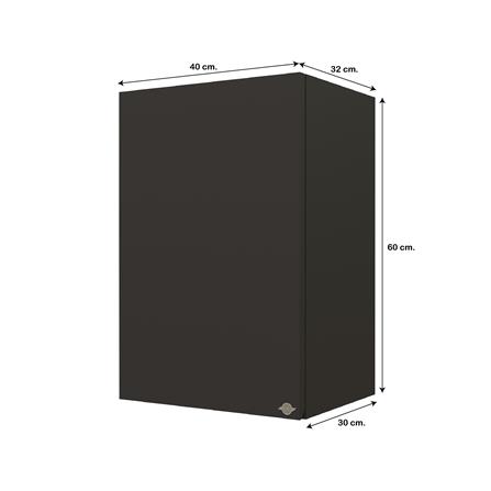 ตู้แขวนเดี่ยว JUPITER GRAND BROWN 40x60 ซม._5