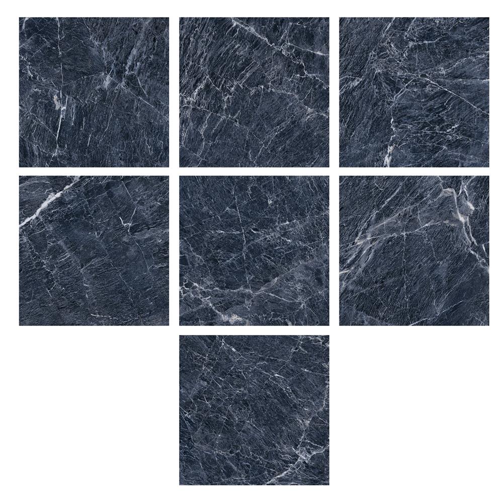 กระเบื้องพื้นพอร์ซเลน 16x16 นิ้ว COTTO เฮอริเคน น้ำเงิน PM 0.96 ตร.ม.