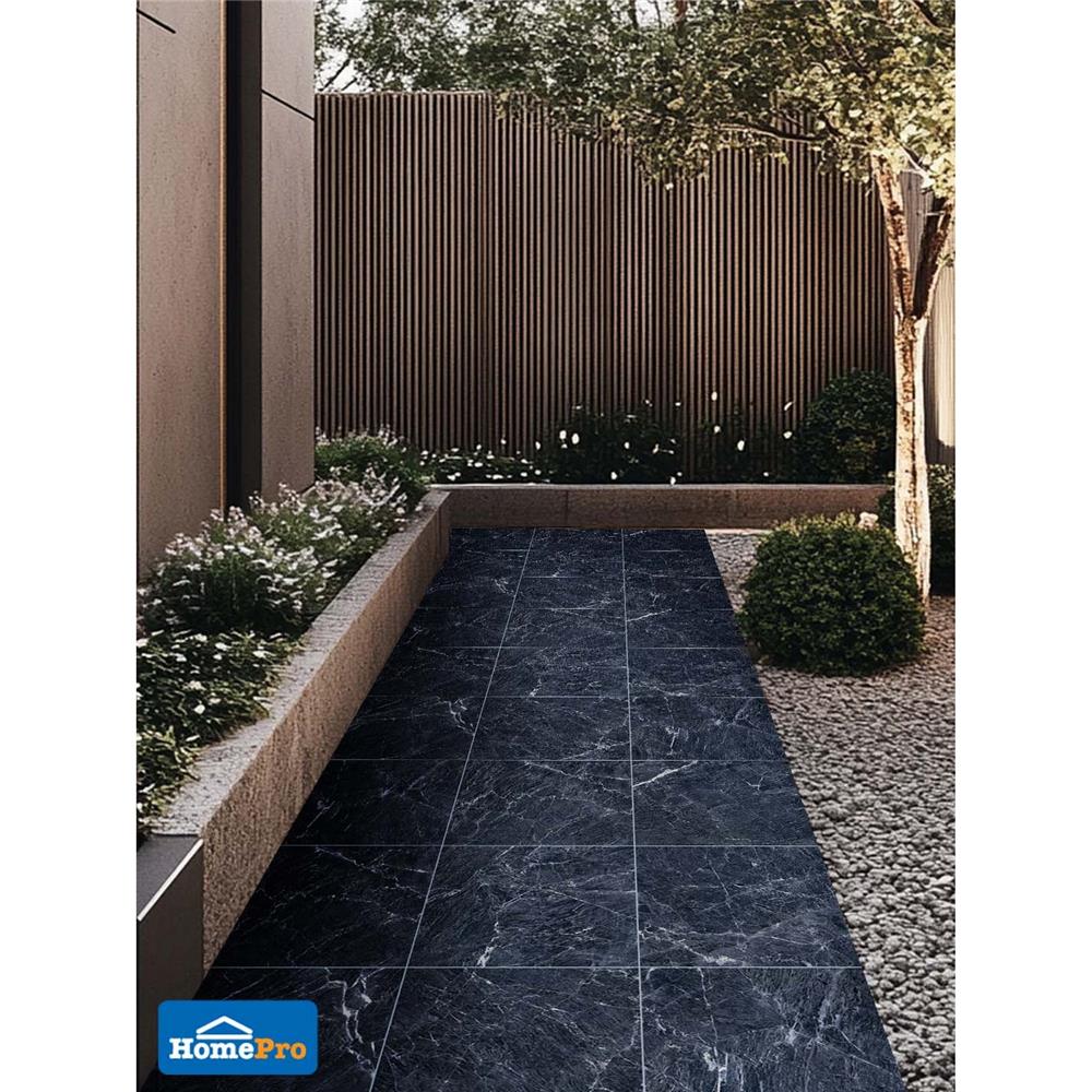 กระเบื้องพื้นพอร์ซเลน 16x16 นิ้ว COTTO เฮอริเคน น้ำเงิน PM 0.96 ตร.ม.