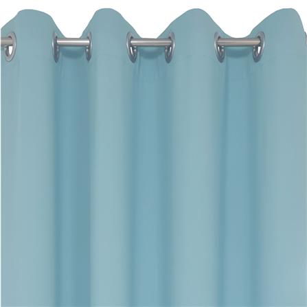 ผ้าม่าน EYELET HOME LIVING STYLE EASY UV 150X220 ซม. สีฟ้า_1