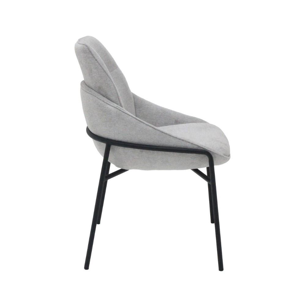 เก้าอี้ทานข้าว SB FURNITURE GERARD 19236013 สีเทาอ่อน