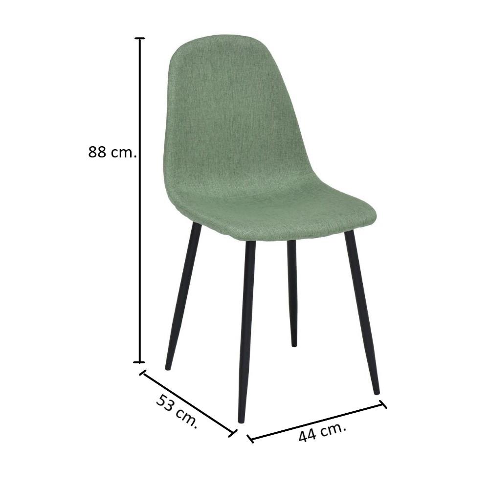 เก้าอี้ทานข้าว SB FURNITURE LALADA 19235284 สีเขียว