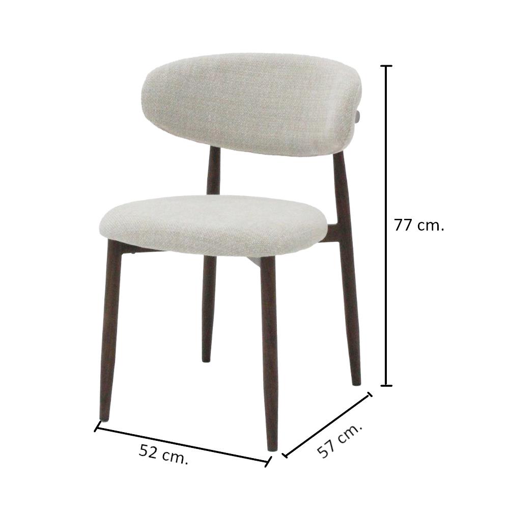 เก้าอี้ทานข้าว SB FURNITURE HABIBI 19235023 สีครีม