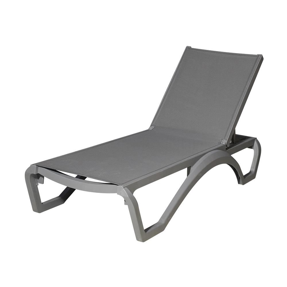 เตียงริมสระ SPRING HALI สีดำ