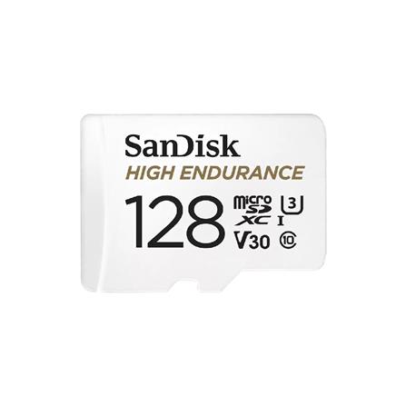 เมมโมรี่การ์ด MICRO SD SANDISK HIGH ENDURANCE 128GB สีขาว_0