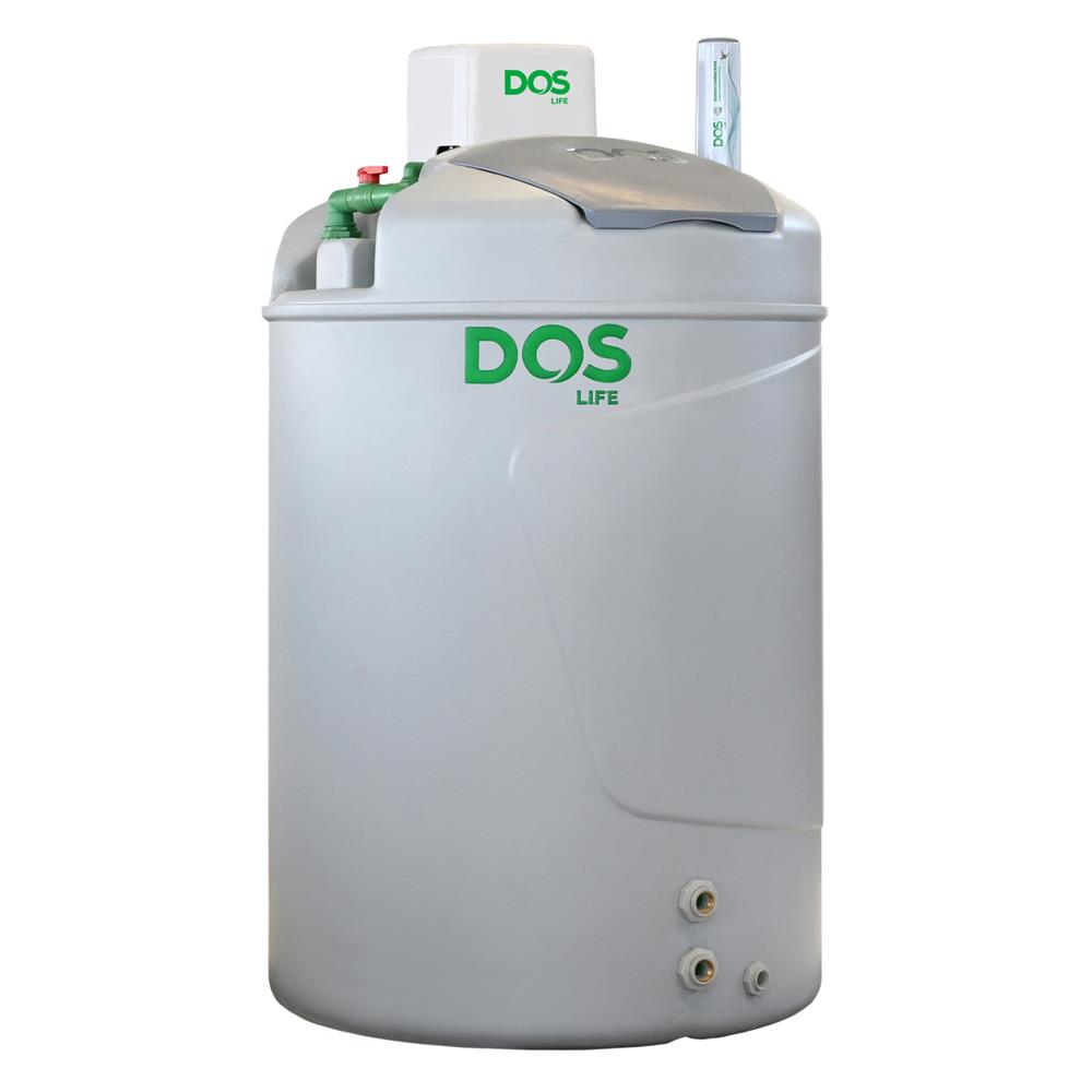ถังเก็บน้ำ DOS WATER PAC DX5 1000 ลิตร+ปั๊ม HITACHI WMP250XX2 250 วัตต์+เครื่องกรองน้ำใช้ DUPONT สีเทา