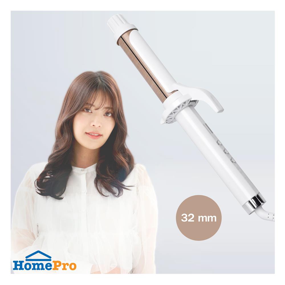 เครื่องม้วนผม KINUJO KC32N สีขาว