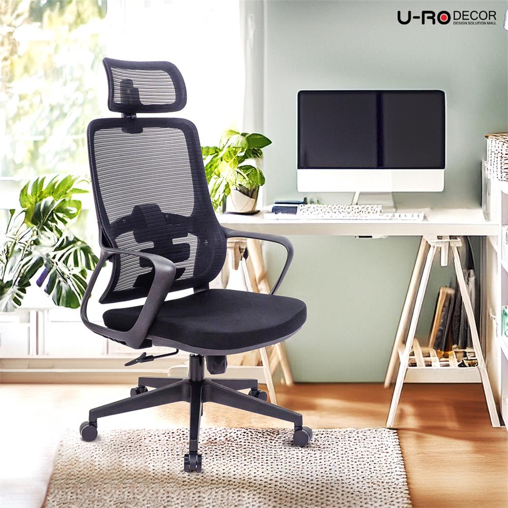 เก้าอี้สำนักงาน U-RODECOR NORA สีดำ