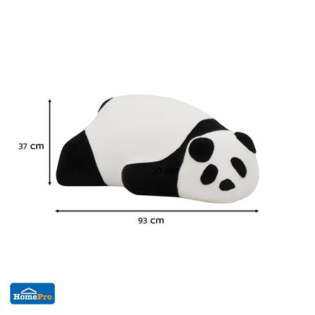 เบาะรองนั่ง SNAZZ PANDA 24X36 นิ้ว สีขาว/ดำ_9