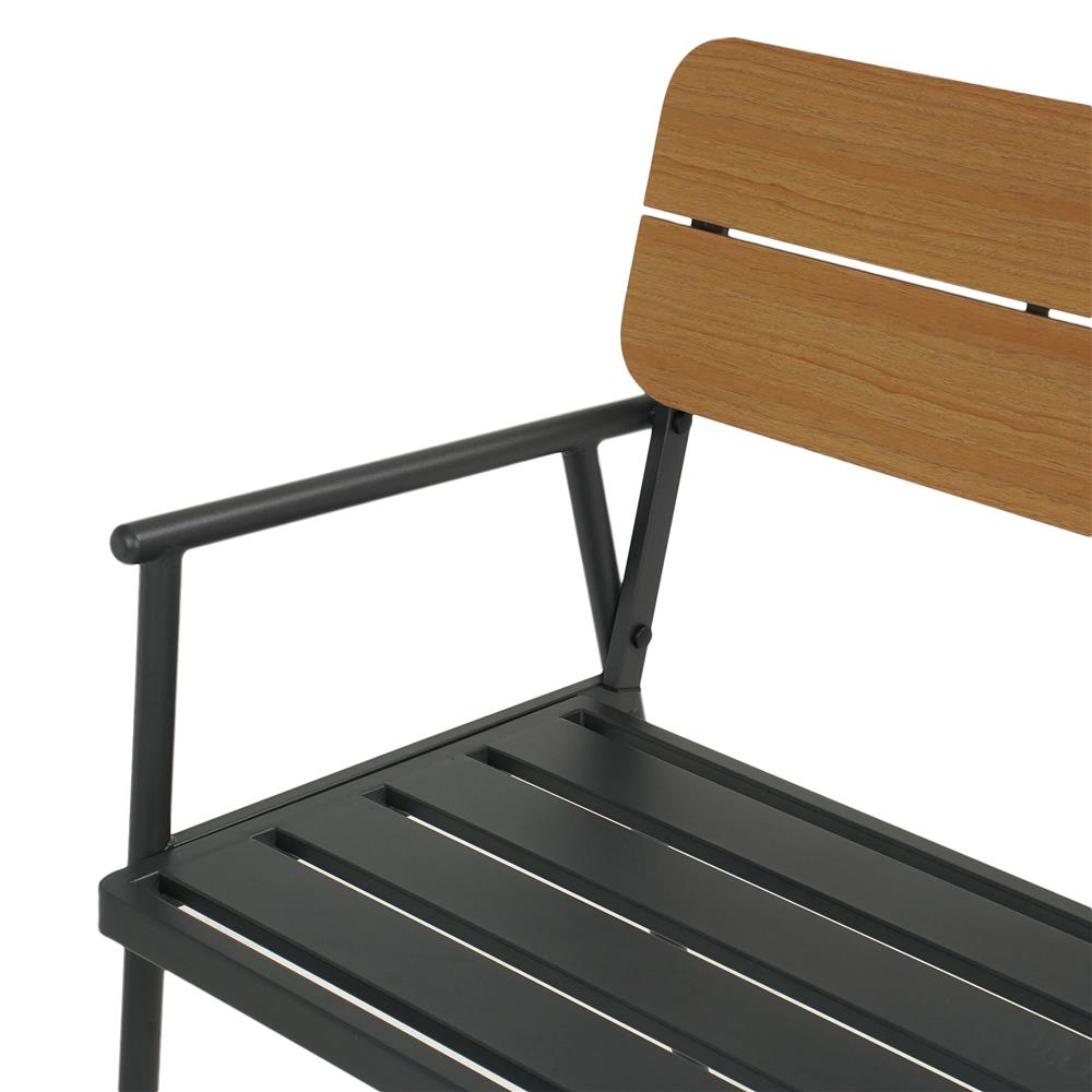 ม้านั่ง SPRING MODERA สีดำ/น้ำตาล