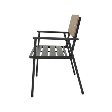 ม้านั่ง SPRING MODERA สีดำ/น้ำตาล_2