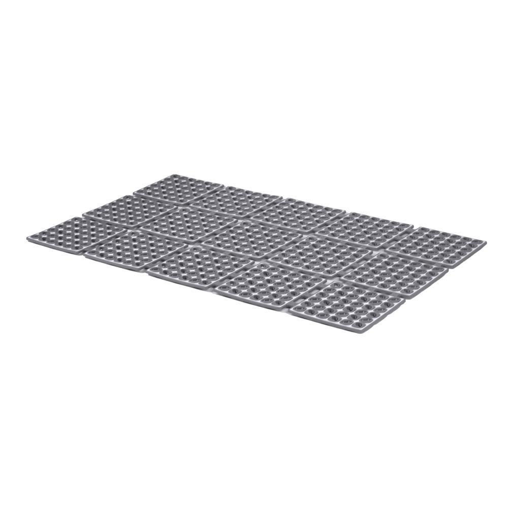 แผ่นกันลื่น HOME LIVING STYLE WAFFLE 40X66 ซม. สีเทา
