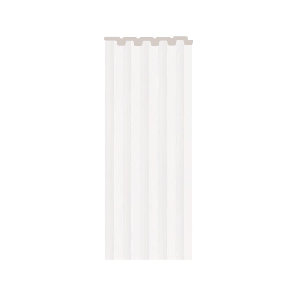 แผ่นผนัง PS LINEDEKOR DL002-18 12x1.2x300 ซม. สีขาว