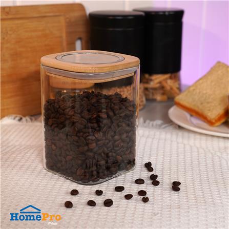 ขวดโหลแก้วโบโรซิลิเกตฝาดึง 950 มล. KECH CLAIRE_3