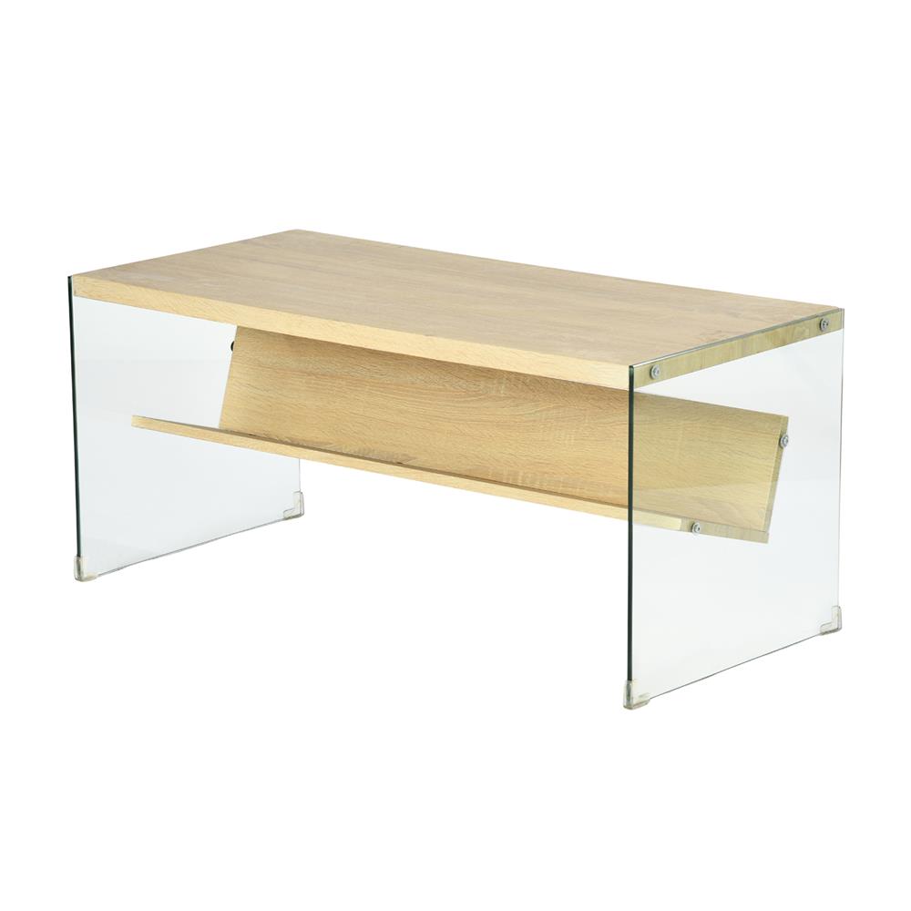 โต๊ะกลาง FURDINI GLOSS 100 ซม. สี NATURAL