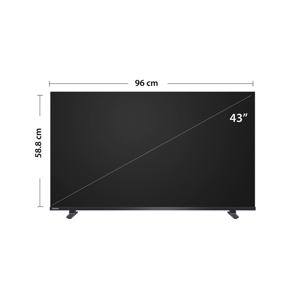 ทีวีแอลอีดี 43 นิ้ว TOSHIBA (FULL HD, LED, VIDAA) 43V35RP