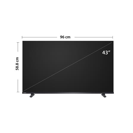 ทีวีแอลอีดี 43 นิ้ว TOSHIBA (FULL HD, LED, VIDAA) 43V35RP_6