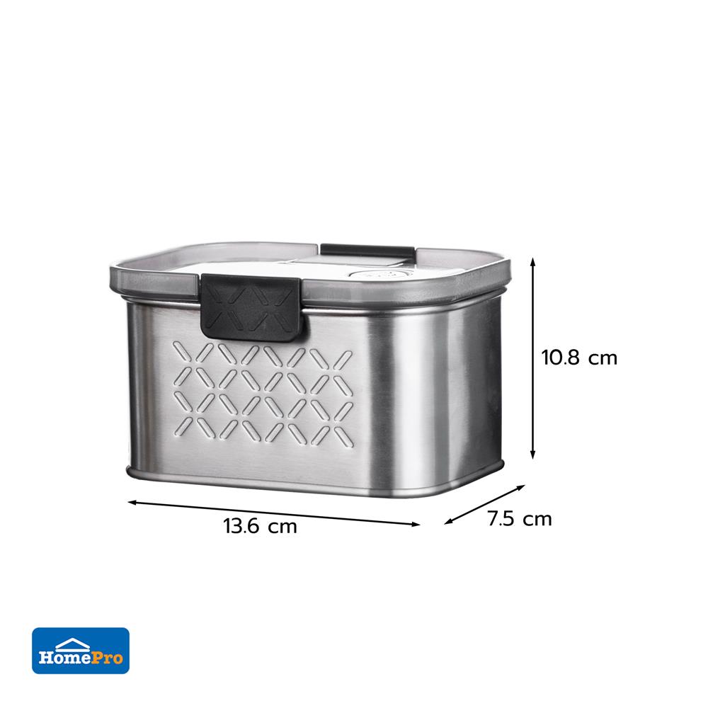 ขวดโหลสเตนเลสฝาล็อก 500 มล. KECH COFFEE AROMA