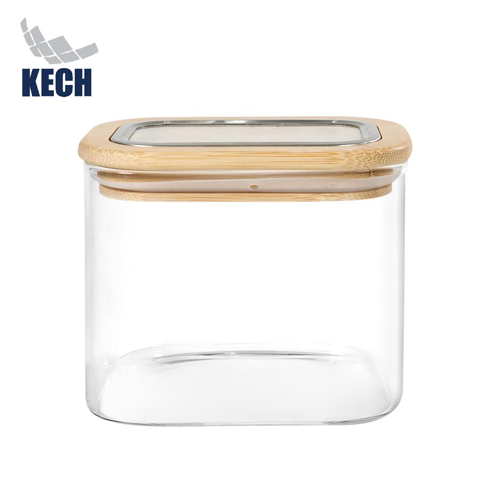 ขวดโหลแก้วโบโรซิลิเกตฝาดึง 560 มล. KECH CLAIRE