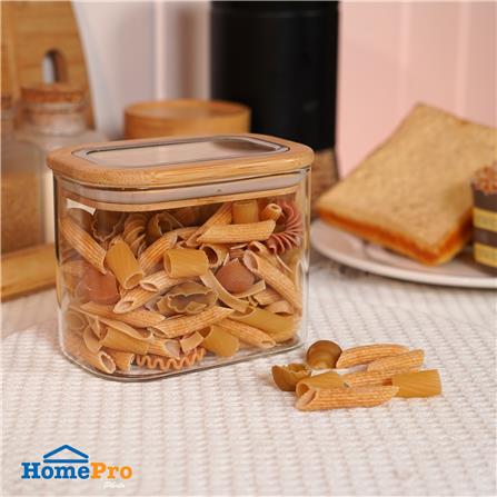 ขวดโหลแก้วโบโรซิลิเกตฝาดึง 560 มล. KECH CLAIRE_3