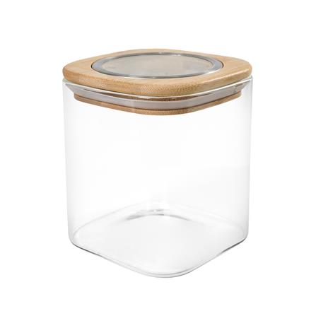 ขวดโหลแก้วโบโรซิลิเกต ฝาดึง 660 มล. KECH CLAIRE_1