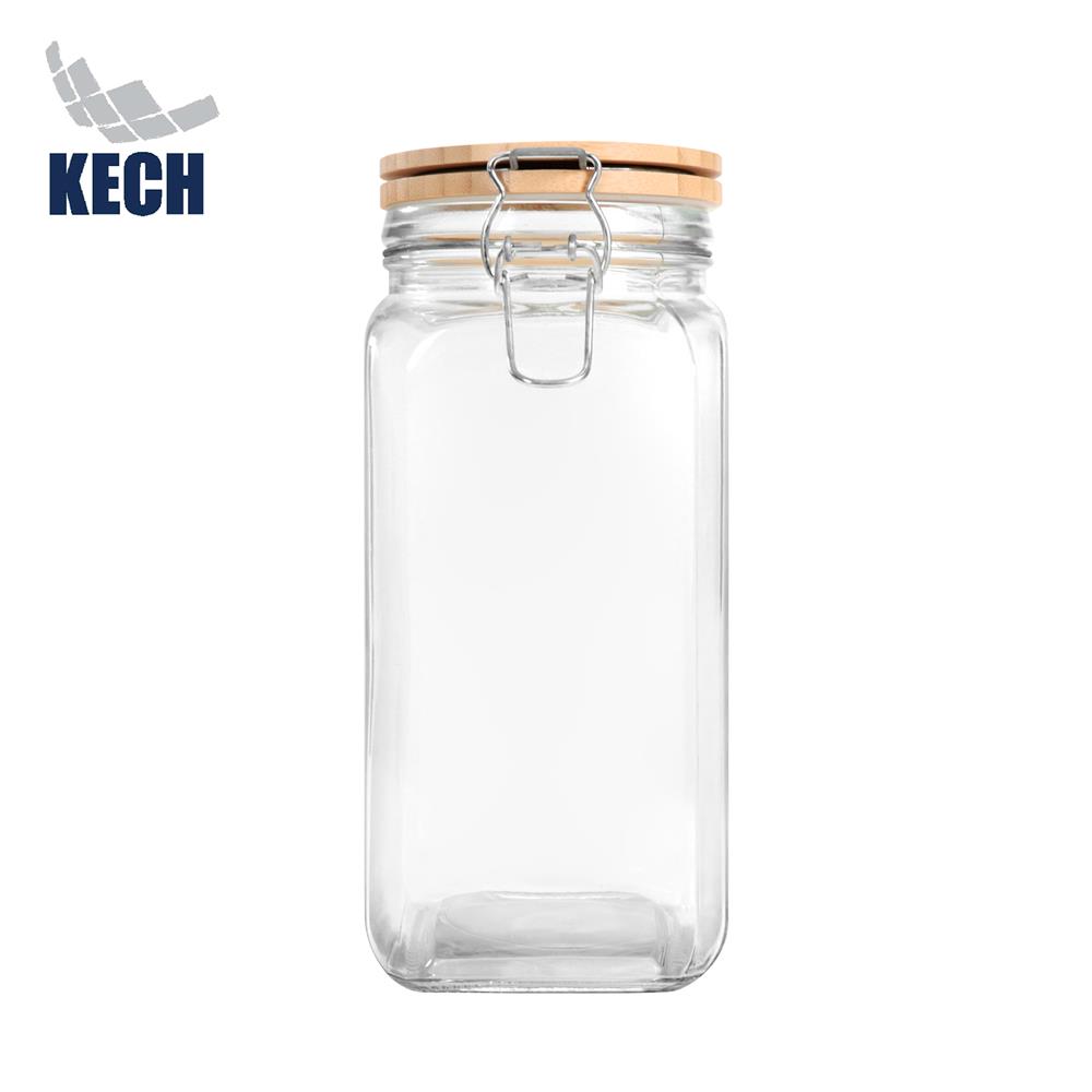 ขวดโหลแก้วฝาสปริง 1200 มล. KECH STICK