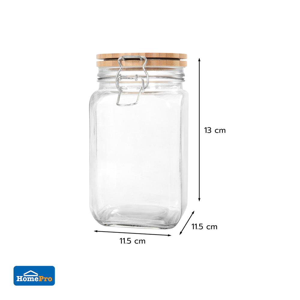 ขวดโหลแก้วฝาสปริง 700 มล. KECH STICK