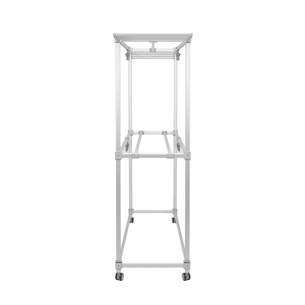 ราวตากผ้าอะลูมิเนียม มีปีกพับได้ 7 เส้น PLIM ALUFLEX 1.2 เมตร