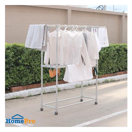 ราวตากผ้าอะลูมิเนียม มีปีกพับได้ 7 เส้น PLIM ALUFLEX 1.2 เมตร_6